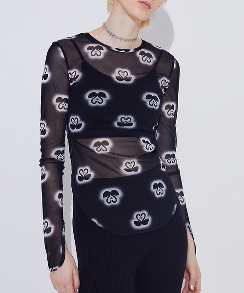 【セール】SWAN Print Skin Top（Tシャツ/カットソー）｜SORIN（ソリン ）