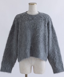 Shaggy Bulky Knit Pullover