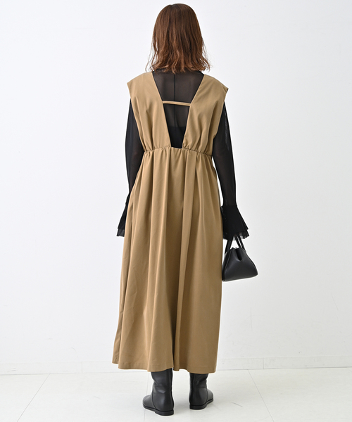 スローブイエナ　ジャンパースカート SLOBE IENA（スローブイエナ）の「LE DENIM ロングジャンパー
