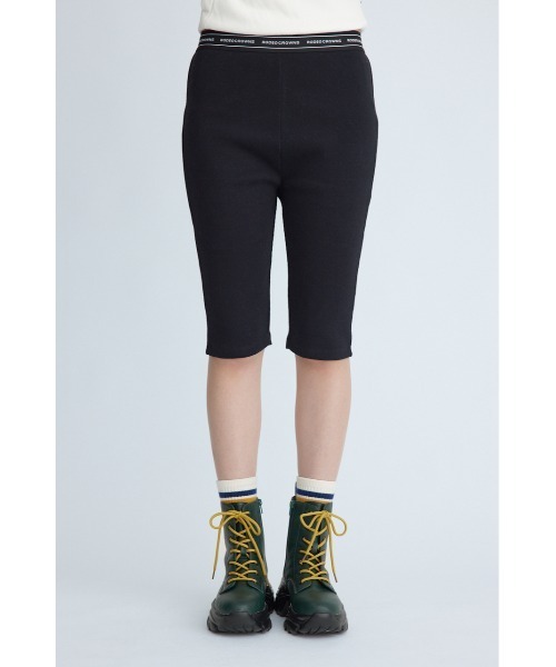 RODEO CROWNS WIDE BOWL（ロデオクラウンズワイドボウル）の「CUT バイカーパンツ（その他パンツ・レディース・ブラック/杢グレー・FREE）」の7枚目の写真