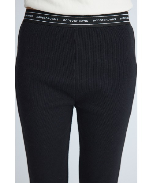 RODEO CROWNS WIDE BOWL（ロデオクラウンズワイドボウル）の「CUT バイカーパンツ（その他パンツ・レディース・ブラック/杢グレー・FREE）」の10枚目の写真