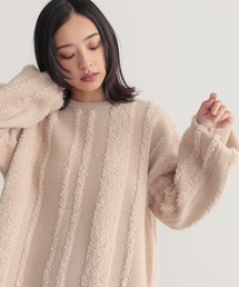 n'OrLABEL | 『ランダムパイルストライプニット』(ニット/セーター)