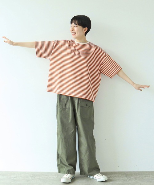 PAR ICI(パーリッシィ)の「ギャバ ミリタリーパンツ(その他パンツ・レディース・ベージュ/カーキ・FREE)」の14枚目の写真