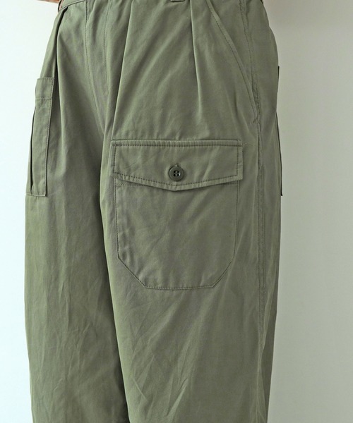 PAR ICI(パーリッシィ)の「ギャバ ミリタリーパンツ(その他パンツ・レディース・ベージュ/カーキ・FREE)」の10枚目の写真