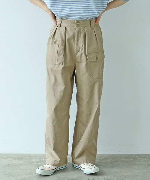 PAR ICI(パーリッシィ)の「ギャバ ミリタリーパンツ(その他パンツ・レディース・ベージュ/カーキ・FREE)」の18枚目の写真