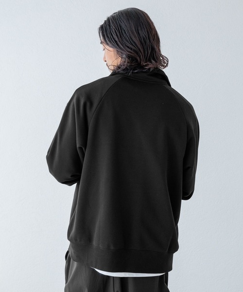 【セール】【HEREIAM MEN】ウォーム裏起毛ハーフZIP（スウェット）｜HEREIAM（ヘレイアム）