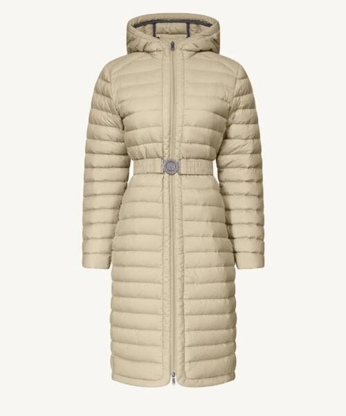 J.O.T.T（ジョット）の「J.O.T.T/ジョット/LISY（ダウンジャケット/コート・レディース・ベージュ/ブラック・M/S）」の9枚目の写真