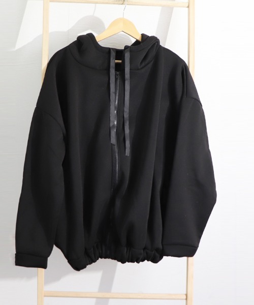 Miniministore(ミニミニストア)の「裏起毛 スウェットパーカー レディース(パーカー・レディース・ベージュ/グレー/ブラック・FREE)」の16枚目の写真