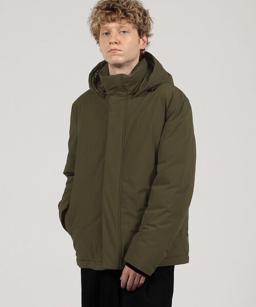 WOOLRICH(ウールリッチ)の「● WOOLRICH ストレッチナイロン ダウンジャケット(ダウンジャケット/コート・メンズ・ネイビー/ダークグリーン・M/L/S)」の3枚目の写真