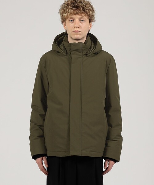 WOOLRICH(ウールリッチ)の「● WOOLRICH ストレッチナイロン ダウンジャケット(ダウンジャケット/コート・メンズ・ネイビー/ダークグリーン・M/L/S)」の4枚目の写真