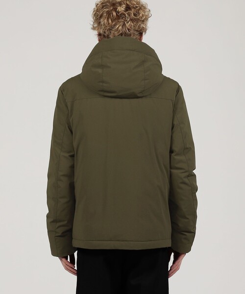 WOOLRICH(ウールリッチ)の「● WOOLRICH ストレッチナイロン ダウンジャケット(ダウンジャケット/コート・メンズ・ネイビー/ダークグリーン・M/L/S)」の6枚目の写真