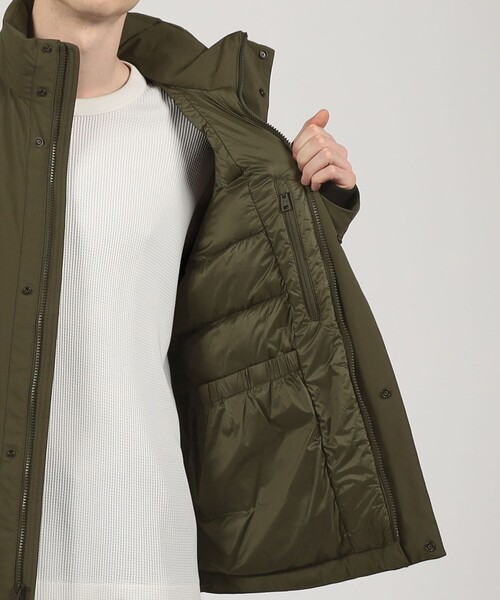WOOLRICH(ウールリッチ)の「● WOOLRICH ストレッチナイロン ダウンジャケット(ダウンジャケット/コート・メンズ・ネイビー/ダークグリーン・M/L/S)」の7枚目の写真