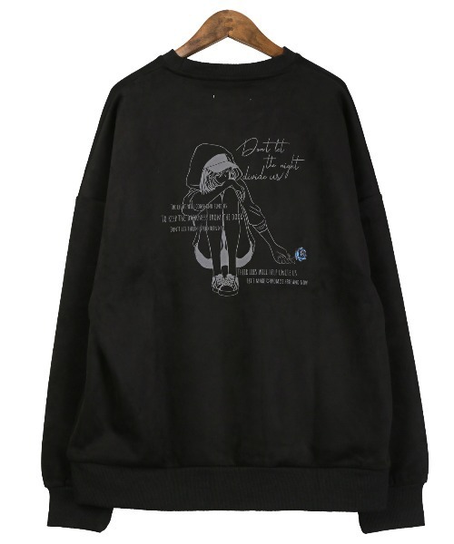 ☆Y-3☆ バックプリント 刺繍 スウェット 黒 Mサイズ ☆Y-3☆ バック