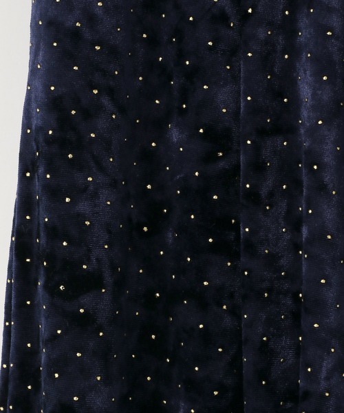 LOWRYS FARM（ローリーズファーム）の「ベロアドットパンツ　283943（その他パンツ・キッズ・ブラック/ネイビー・150cm/160cm）」の10枚目の写真