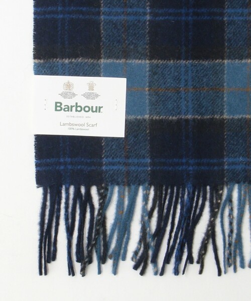 Barbour(バブアー)の「<Barbour>タータンチェック マフラー(マフラー・メンズ・ライトグレー/オリーブ/ネイビー/グレー/ベージュ/イエロー/ケリーグリーン/ロイヤルブルー/ダークグリーン・FREE)」の10枚目の写真
