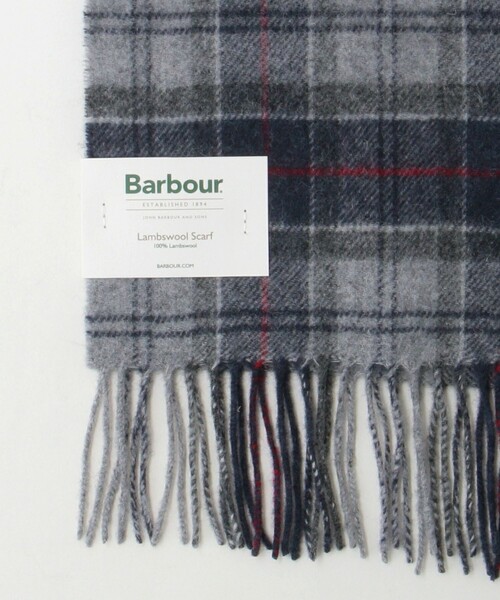 Barbour(バブアー)の「<Barbour>タータンチェック マフラー(マフラー・メンズ・ライトグレー/オリーブ/ネイビー/グレー/ベージュ/イエロー/ケリーグリーン/ロイヤルブルー/ダークグリーン・FREE)」の12枚目の写真