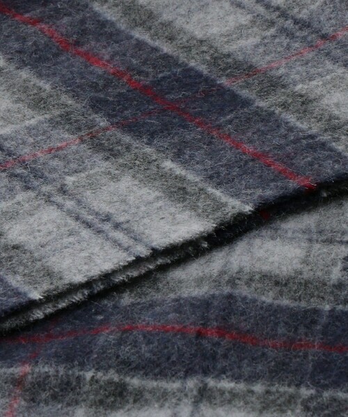 Barbour(バブアー)の「<Barbour>タータンチェック マフラー(マフラー・メンズ・ライトグレー/オリーブ/ネイビー/グレー/ベージュ/イエロー/ケリーグリーン/ロイヤルブルー/ダークグリーン・FREE)」の13枚目の写真