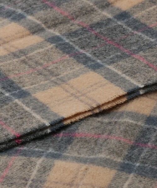 Barbour(バブアー)の「<Barbour>タータンチェック マフラー(マフラー・メンズ・ライトグレー/オリーブ/ネイビー/グレー/ベージュ/イエロー/ケリーグリーン/ロイヤルブルー/ダークグリーン・FREE)」の17枚目の写真
