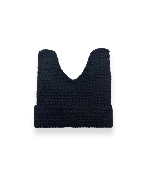 LOVE KILLER（ラブキラー）の「A'GEM/9 × .kom 『LOVE KILLER/ラブ キラー』 Killer rabbit beanie/キラーラビット ビーニー（ニットキャップ/ビーニー・レディース・ブラック・FREE）」の2枚目の写真