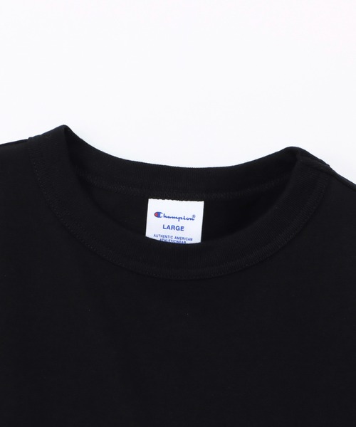 Champion（チャンピオン）の「【Champion/チャンピオン】メンズ ベーシック ラグランTシャツ（Tシャツ/カットソー・メンズ・ホワイト/グレー/ネイビー/オートミール/ブラック・MEDIUM/LARGE/X-LARGE）」の13枚目の写真