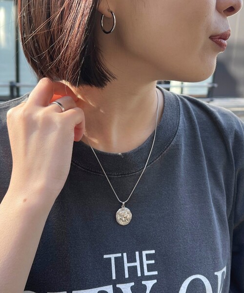 fredy emue（フレディエミュ）の「ステンレスコインネックレス（ネックレス・レディース・ゴールド/シルバー・FREE）」の3枚目の写真