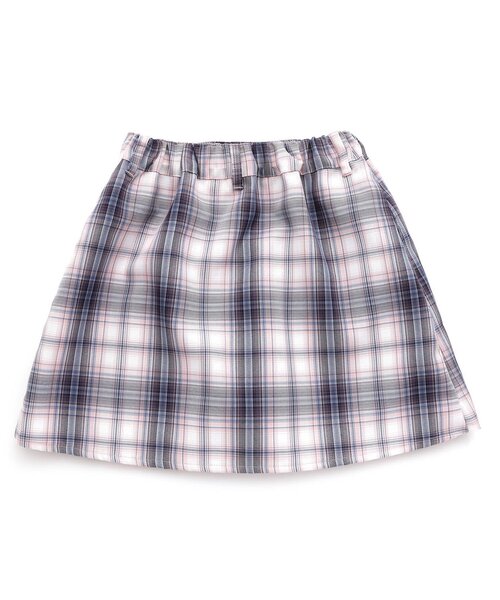 algy(アルジー)の「algyチャームチェックプリーツスカパン(スカート・キッズ・ブラック/サックスブルー/ネイビー/ピンク・XX-SMALL/X-SMALL/MEDIUM/SMALL)」の19枚目の写真
