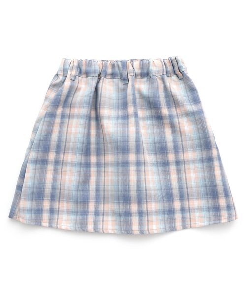 algy(アルジー)の「algyチャームチェックプリーツスカパン(スカート・キッズ・ブラック/サックスブルー/ネイビー/ピンク・XX-SMALL/X-SMALL/MEDIUM/SMALL)」の20枚目の写真