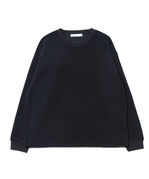 j.n.r.d(ジェー・エヌ・アール・ディー)の「j.n.r.d/ハニカムフリースプルオーバー(Tシャツ/カットソー・メンズ・ベージュ/ネイビー/チャコールグレー・LL/L/M)」の1枚目の写真