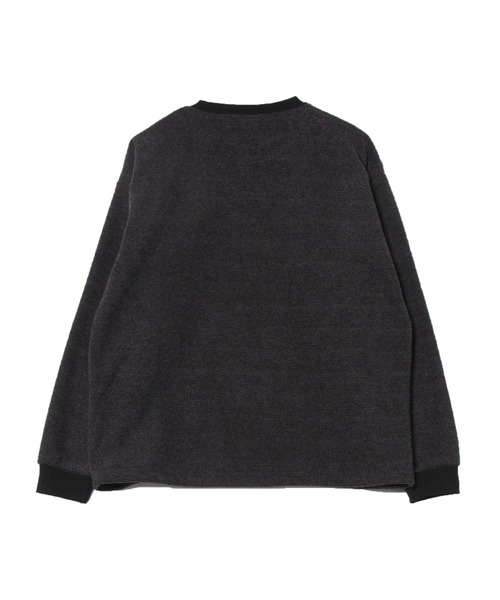  j.n.r.d（ジェー・エヌ・アール・ディー）の「j.n.r.d/ハニカムフリースプルオーバー（Tシャツ/カットソー・メンズ・ベージュ/ネイビー/チャコールグレー・LL/L/M）」の4枚目の写真