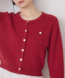 ems excite | 金釦ケーブルカーディガン(カーディガン/ボレロ)