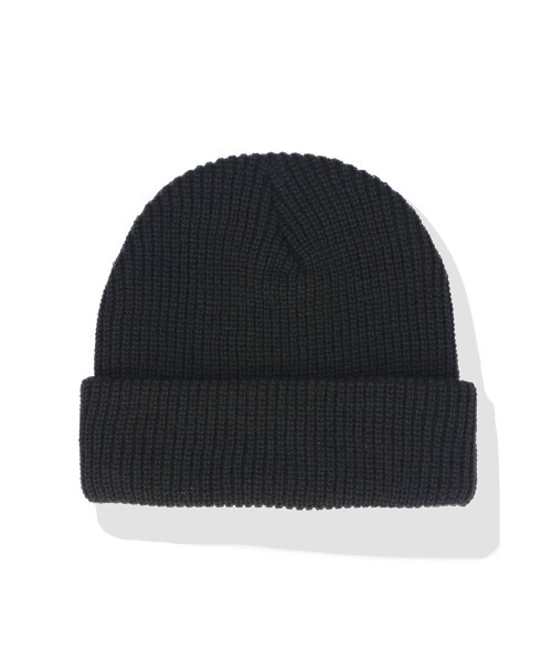 UNION（UNION TOKYO）（ユニオン）の「UNION ORIGINAL TAB BEANIE ビーニー ニット帽（ニットキャップ/ビーニー・メンズ・ブラック/オリーブ/ピンク・FREE）」の5枚目の写真