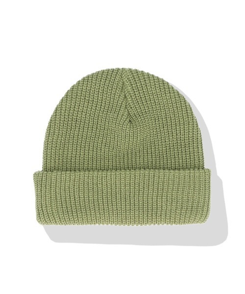 UNION（UNION TOKYO）（ユニオン）の「UNION ORIGINAL TAB BEANIE ビーニー ニット帽（ニットキャップ/ビーニー・メンズ・ブラック/オリーブ/ピンク・FREE）」の8枚目の写真