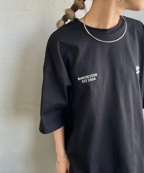UMBRO（アンブロ）の「[UMBRO/アンブロ] 別注 ブランドロゴ バックプリントTシャツ（Tシャツ/カットソー・レディース・ネイビー/ブラック/ホワイト・XL/L/S/M）」の9枚目の写真