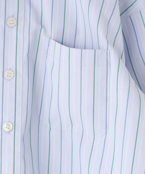 LOWRYS FARM(ローリーズファーム)の「タイツキストライプシャツ 252809(シャツ/ブラウス・キッズ・サックスブルー/ブルー・150cm/140cm/130cm/120cm/110cm)」の14枚目の写真