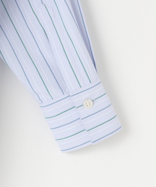 LOWRYS FARM(ローリーズファーム)の「タイツキストライプシャツ 252809(シャツ/ブラウス・キッズ・サックスブルー/ブルー・150cm/140cm/130cm/120cm/110cm)」の9枚目の写真