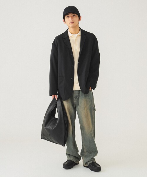 NULL（ヌル）の「【別注】NULL TOKYO / Denim Painter Pants（デニムパンツ・メンズ・ブルー系その他4/ブルー系その他2/ブラック系その他4・LARGE/SMALL/MEDIUM/X-LARGE）」の4枚目の写真