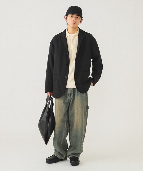NULL（ヌル）の「【別注】NULL TOKYO / Denim Painter Pants（デニムパンツ・メンズ・ブルー系その他4/ブルー系その他2/ブラック系その他4・LARGE/SMALL/MEDIUM/X-LARGE）」の5枚目の写真