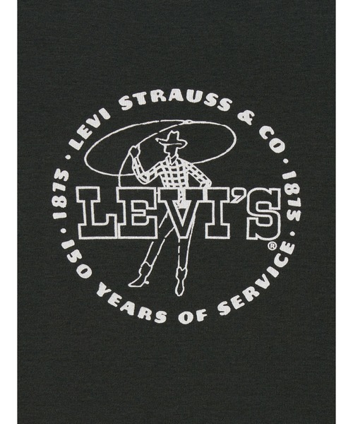 Levi's(リーバイス)の「Levi's/リーバイス リンガーTシャツ(Tシャツ/カットソー・レディース・ブラック・M/S/XS)」の12枚目の写真