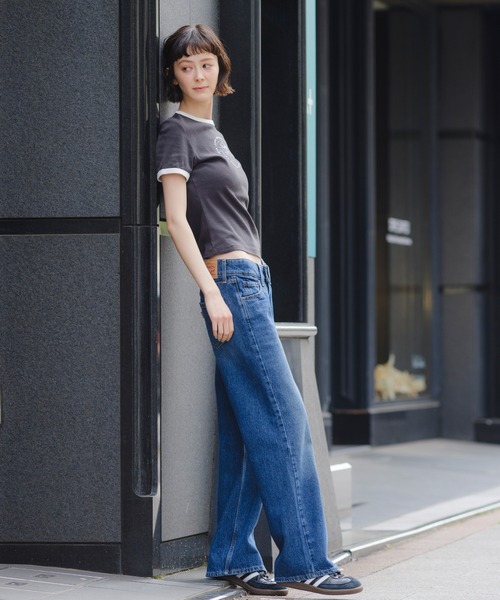 Levi's(リーバイス)の「Levi's/リーバイス リンガーTシャツ(Tシャツ/カットソー・レディース・ブラック・M/S/XS)」の15枚目の写真