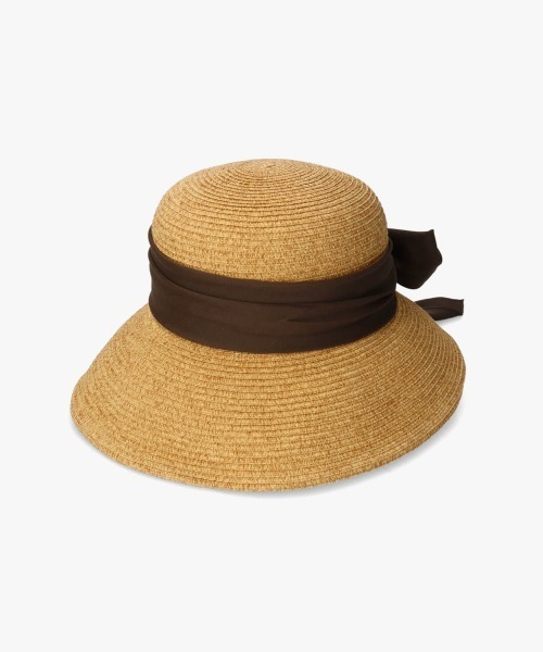 Chapeau d' O(シャポードオー)の「Chapeau d' O Silk Braid Capeline / シャポードオー(ハット・レディース・ライトベージュ/ホワイト/ネイビー/ベージュ・S(56cm)/L 59cm/M/57.5cm)」の12枚目の写真