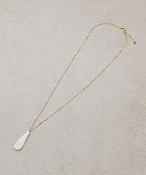 LIVETART(リヴェタート)の「グロスチェーンネックレス(ネックレス・レディース・ホワイト・FREE)」の1枚目の写真