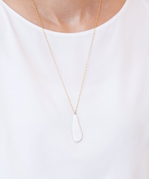 LIVETART(リヴェタート)の「グロスチェーンネックレス(ネックレス・レディース・ホワイト・FREE)」の5枚目の写真