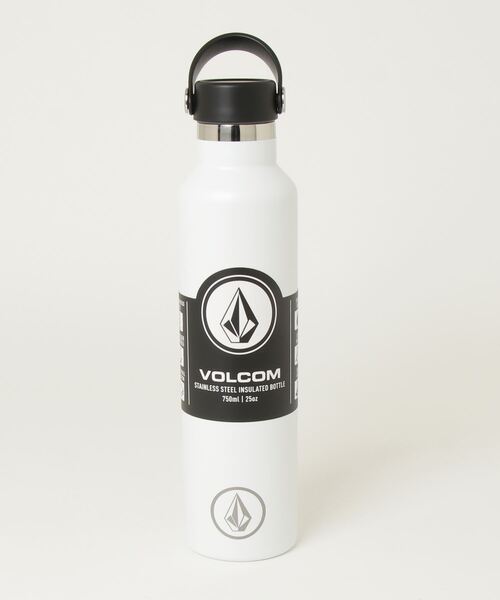 VOLCOM（ボルコム）の「【VOLCOM】 METAL MOUTH BOTTLE（グラス/マグカップ/タンブラー・メンズ・ホワイト/ブラック・O/S）」の2枚目の写真