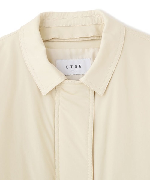 ETRE TOKYO(エトレトウキョウ)の「パディングショートブルゾン(ブルゾン・レディース・オフホワイト/カーキ・S/M)」の10枚目の写真