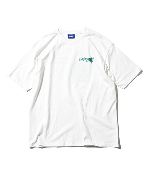 LFYT(エルエフワイティー)の「LFYT ラファイエット【Lafayette】- ロゴ ストリート アウトドア オーバー アメリカ オリジナル Tシャツ【PLEASURE TEE LS250116】(Tシャツ/カットソー・メンズ・ブラック/イエロー/ホワイト・LARGE/MEDIUM/XX-LARGE/X-LARGE)」の2枚目の写真