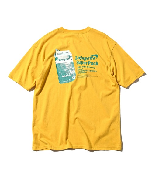 LFYT(エルエフワイティー)の「LFYT ラファイエット【Lafayette】- ロゴ ストリート アウトドア オーバー アメリカ オリジナル Tシャツ【PLEASURE TEE LS250116】(Tシャツ/カットソー・メンズ・ブラック/イエロー/ホワイト・LARGE/MEDIUM/XX-LARGE/X-LARGE)」の3枚目の写真