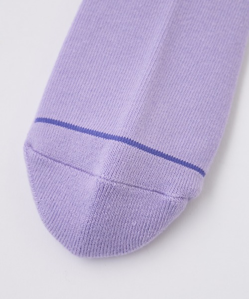 MILKFED.（ミルクフェド）の「RIBBON AND CHERRY SOCKS（ソックス/靴下・レディース・ブラック/ホワイト/ライトパープル・ONE SIZE）」の11枚目の写真