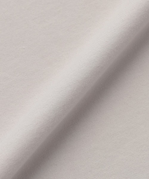 CROSS FUNCTION（クロスファンクション）の「《汗染み防止》エブ楽 異素材ドッキングボリュームスリーブカットソー【CF/クロスファンクション】（Tシャツ/カットソー・レディース・ライトグレー/ブラック・L/M/LL）」の21枚目の写真