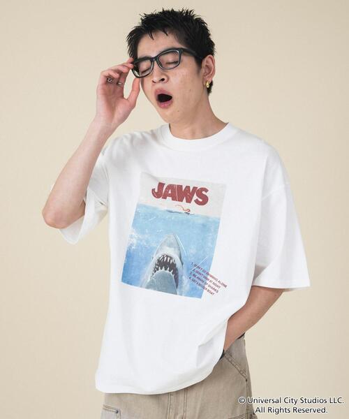 WEGO（ウィゴー）の「∴WEGO/JAWSグラフィックT（Tシャツ/カットソー・メンズ・その他1/その他2/その他3/その他4・SMALL/MEDIUM/LARGE）」の9枚目の写真