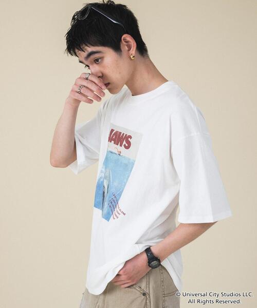 WEGO（ウィゴー）の「∴WEGO/JAWSグラフィックT（Tシャツ/カットソー・メンズ・その他1/その他2/その他3/その他4・SMALL/MEDIUM/LARGE）」の11枚目の写真